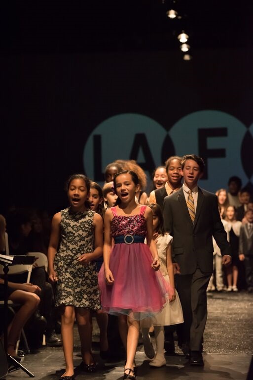 West Los Angeles Children's Choir rocks the Runway at L.A. Fashion Week