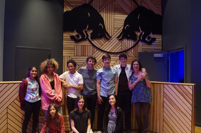 WLA Children's Choir with THE MIDNIGHT at Red Bull Studios