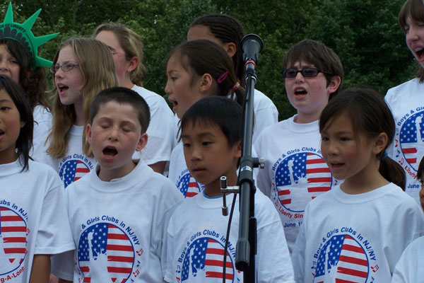 singing the liberty song